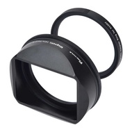 PRO TANLE Square Metal Lens Hood Repla for Fujifilm Fuji X100VI Camera accessories Installation