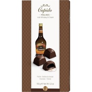 Cupido Belgian Praline Liqueur chocolates Whisky 150g / Praline Irish Whiskey & Cream Chocolates 150