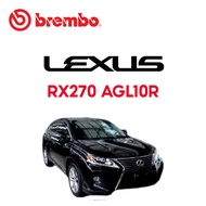 BREMBO Rear Brake Pads (1 set) - Lexus GS250 GRL11R Lexus GS35013 GRL10R GRL15R Lexus RX270 AGL10R