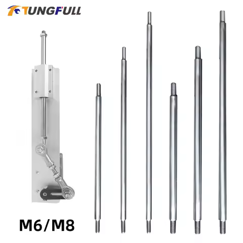 M6 M8 DIY Reciprocating Push Rod Reciprocating Cycle Linear Actuator Parts Linear Actuator Push Rod 