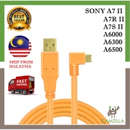 Tethering cable USB 2.0 MALE TO USB MICRO FOR SONY a7ii a7rii a7sii  a6000 a6400 Better Choice