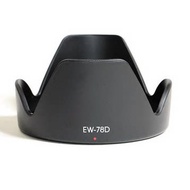 Suitable for Canon EW-78D Accessories SLR 70D 80D 60D 760D Lens 18-200 Lens Hood 72mm
