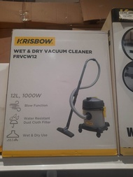 vacum cleaner krisbow 12 liter penghisap debu krisbow basah kering wet and dry