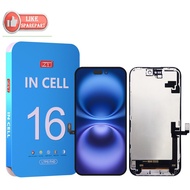 LAYAR LCD TOUCHSCREEN INCELL ZY FHD iphone 16 IP 16E/ IP 16+/ IP 16 PLUS/ IP 16 PRO/ IP 16 PROMAX/ 1
