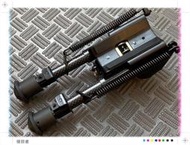 【侵掠者】碳纖維輕量版 M3 HARRIS軍版戰術6吋腳架-VSR/AS01/AWP/T10/L96狙擊槍可以用