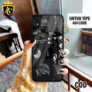 HP Samsung A01 Core Case - Glossy Hardcase casing Samsung A01 Corehp [Motif - Aesthetic 01] - AnekaC