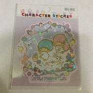 Japan Tokyo Sanrio Little Twin Stars Sticker 行李箱 裝飾 貼紙 耐水 耐光