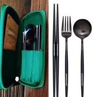 星巴克時尚環保餐具組STARBUCKS 筷子、湯匙、叉子