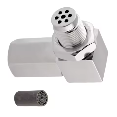 Mini Oxygen Exhaust Catalyst Sensor Spacer For Automobile 90 Degree Mini Catalyst O2 Adapter CEL Fix