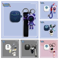 Case for Baseus Bass BS1 Protective silicone Funny astronaut Covers Bluetooth Earphone Shell Headpho