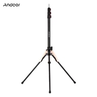 Andoer 190cm/74.8 Inch Portable Aluminum Alloy Photography Light Stand Reverse Folding Leg Stand 3-S