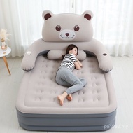 Inflatable Bed Super Thick Heightened#家用床冲气充气床全自动#加大卡通加厚充气垫双人 Xyjs