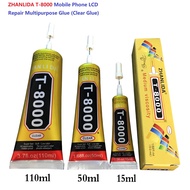 Zhanlida T8000 Glue 100% ORIGINAL T-8000 Fast Rubber Glue For Phone Tablet Screen Digitizer Back Gla