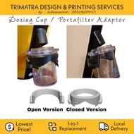 DF64 Dosing Cup Portafilter Holder Mount Adaptor Coffee Grinding Machine Accessories