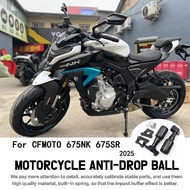 For CFMOTO 675NK 675 NK 675 SR  675SR  2024 2025 Engine Protection Cover Frame Sliders Crash Pad Fal