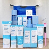 Wardah Paket Lightening Series 8 Produk (Milk Cleanser+Sabun Pembersih+Toner+Scrub+Serum+Krim Siang+