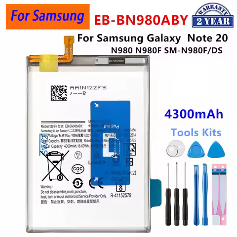 Brand New EB-BN980ABY 4300mAh Replacement Battery For Samsung Galaxy Note 20 N980 N980F SM-N980F/DS