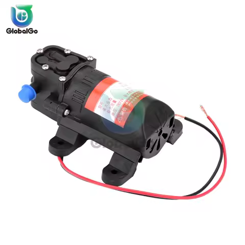 DP-521 DC 12V 3.5L/MIN Agricultural Electric Water Pump Black Micro High Pressure Diaphragm Water Sp