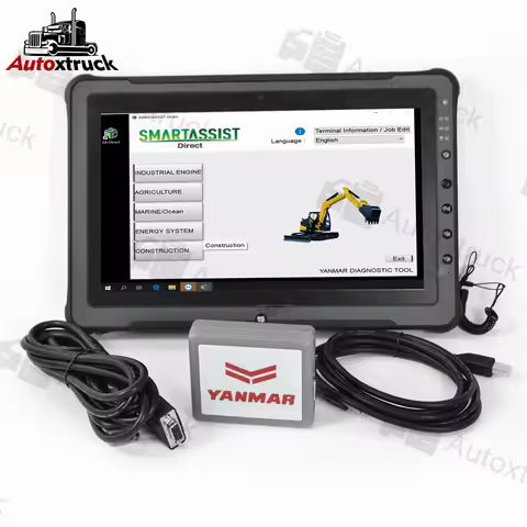 Getac F110 Tablet For Yanmar (YEDST) diagnostic tools Agriculture construction Generator Diesel Engi