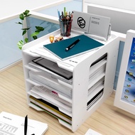 File Rack Multi-Layer Office Data Supplies Storage Classification Desk Desktop Test Paper Clip A3A4 