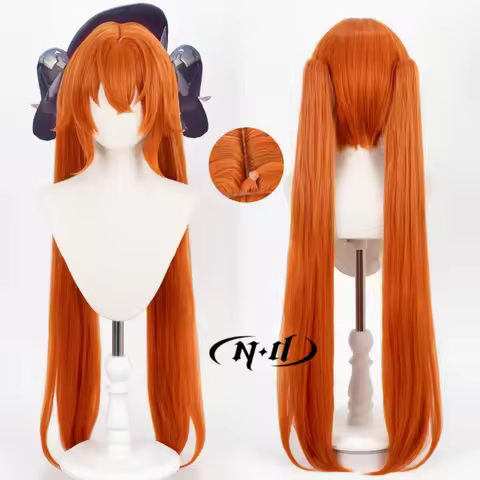 ND Orphie Magnusson Cosplay Wigs Hairpiece Zenless Zone Zero ZZZ Magus Cosplay Hair Wigs for Hallowe