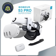 BOBOVR S3 Pro Head Strap สำหรับ Meta Quest 3 และ 3s (สายรัดหัว Meta Quest)(สายรัดหัว Oculus)(อุปกรณ์