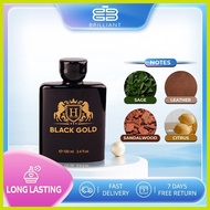 ✮ ☆ ☀️ ☑ BRILLIANT.Q AIMORE BLACK GOLD AND BLUE HAS A LONG LASTING FRAGRANCE ( 100ML ) FOR MEN AND