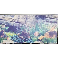 Aquarium Background Paper (90cm x 45cm)