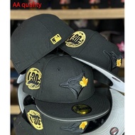 Baseball cap, size, New Era, Toronto Blue Jays AA quality, 59FIFTY MLB, black, simple, versatile, un