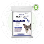 Claire Multi Cat Multicat Premium Bentonite Cat Litter  ( Pasir Halus ) 9L