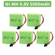 4.8V 5000mah NiMH AA Battery with SM PLUG For Rc toys Cars Tanks Robots Boats Guns 4.8v Rechargeab