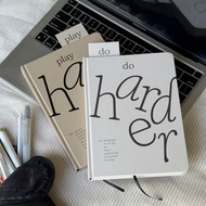 Notebook DO & PLAY HARDER Collection 5Mi Noté 160 Pages 100GSM - Free Bookmark