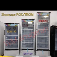 Terbaru Lemari pendingin minuman / SHOWCASE POLYTRON rak 3, uk.kecil