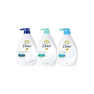 Dove Beauty Body Wash 1000ml + Gentle Scrub Body Wash 1000ml + Sensitive Skin Body Wash 1000ml