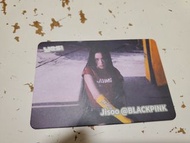 ⚡【YES!卡美式街頭橫卡 ｜ 門面突破冷艷風】BLACKPINK成員Jisoo正版明星小卡 ║ 俐落黑直髮JUMP戰衣亮黃潮流袖套 ║ 復古YES CARD現貨 ║ 順豐到付