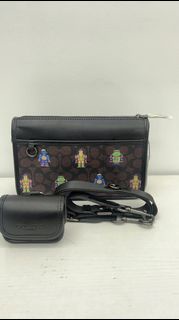 COACH 蔻馳 Heritage 多色 男士斜孭袋 款式0278