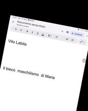 Il bieco maschilismo di Maria Labita Vito