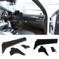 For Mercedes-Benz GLE GLS Class 16-19 Car Interior Front Center Console Dash Panel Trim Cover Car In