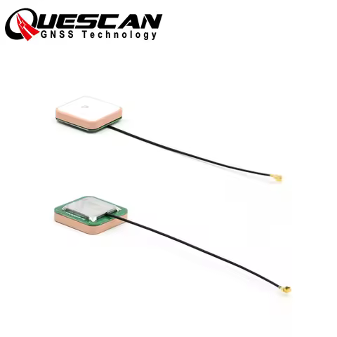 QUESCAN IPX IPEX GPS Active Antenna 1575.42MHz GPS GLONASS L1 Built in Filter and Amplifier 29dB 25m