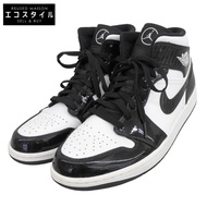 Nike AIR JORDAN 1 MID SE ASW 男鞋，黑白配色，尺寸 29cm，DD1649-001，2021 年款，11（美國碼）[二手]