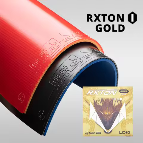 LOKI RXTON 1 Gold Version Table Tennis Rubber Golden RXTON-1 Allround Spin Control Ping Pong Sponge