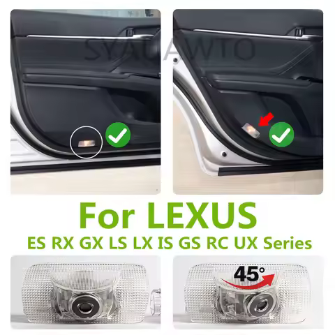 NEW LED Car Door Welcome Warning Ghost Shadow Light Accessories For LEXUS RX ES GX LS LX IS GS RC UX