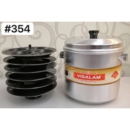 Visalam 6 Plate Non Stick Idly Pot