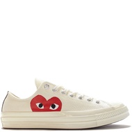 [SNOOZE STORE SG] CONVERSE X COMME DES GARCON (CDG) PLAY CHUCK TAYLOR LOW WHITE