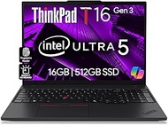 Lenovo ThinkPad T16 Gen 3 Business Laptop 16” FHD+ Display, Intel Ultra 5-125U (Beats i7-1355U), 16G