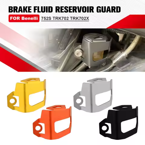 FOR Benelli TRK 702 X TRK702 TRK702X 2022 2023 Motorcycle Rear Brake Fluid Reservoir Cover Guard Pro