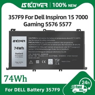 SKOWER 74Wh 357F9 Laptop Battery For Dell Inspiron 15 7000 Gaming 5576 5577 7557 7559 7566 7567 7759