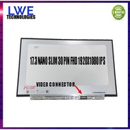 17.3 NANO SLIM 30PIN FHD 1920X1080 NO BRACKET B173HAN04.2 60HZ N173HCE-E3A N173HCE-E3B N173HCE-E3C L