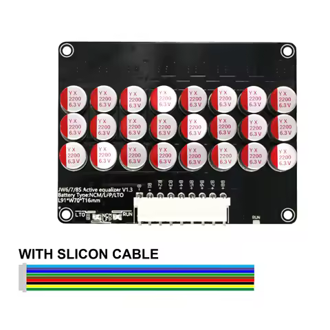 Wholesale Active Equalizer Balancer 6S 7S 8S Cells Balancer Lifepo4 Lipo LTO Battery Energy Capacito