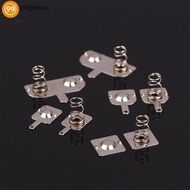 9S  10Pcs Spring Sheet12*10/12MM Contact Sheet  AA Battery Box Positive And Negative Sheets 0.3MM Ir